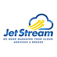 Jet Stream We make managing your cloud services a breeze logo